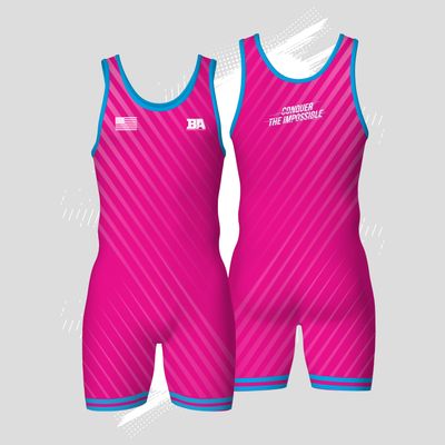 Pink Mens Singlet