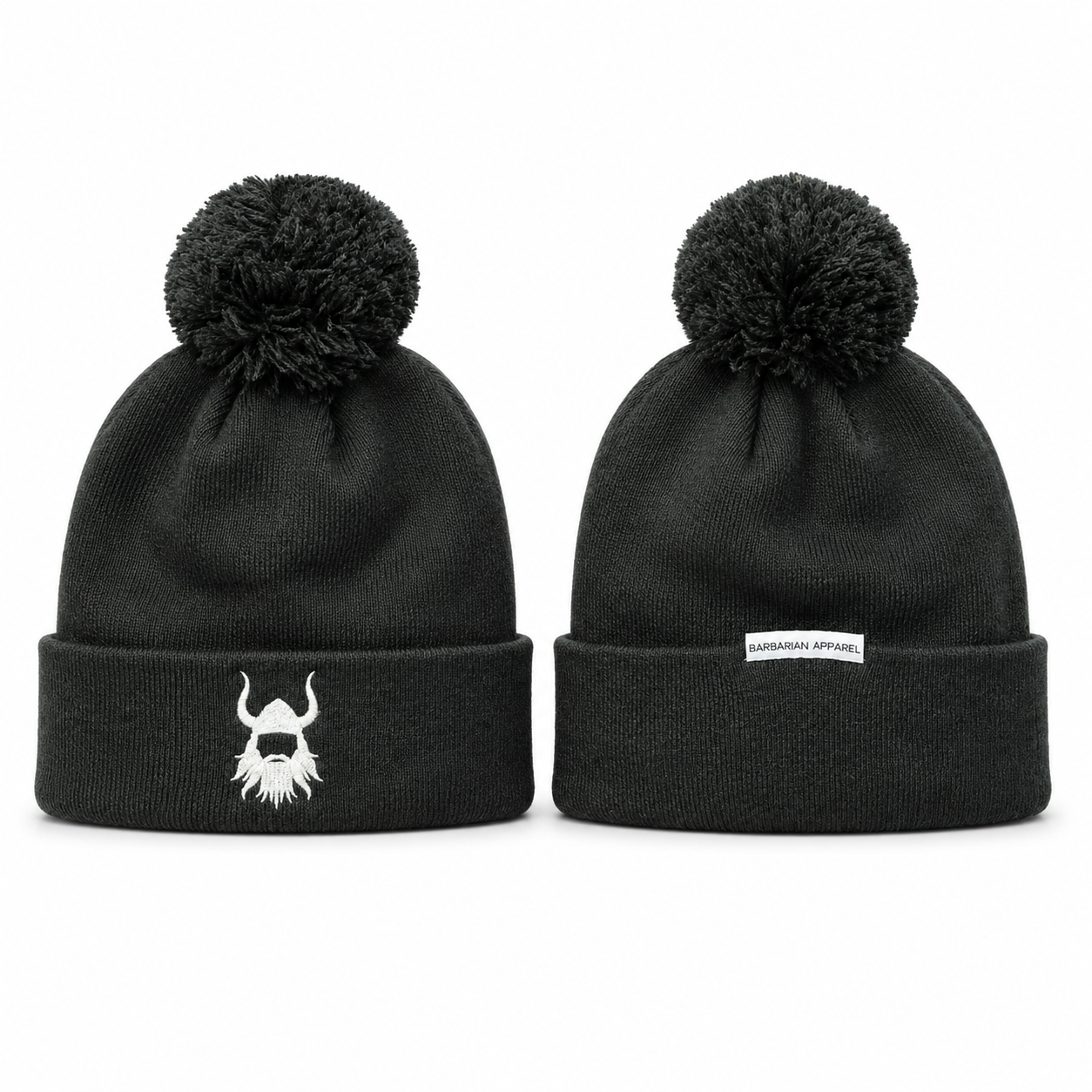 BA warrior BABY Pom beanie