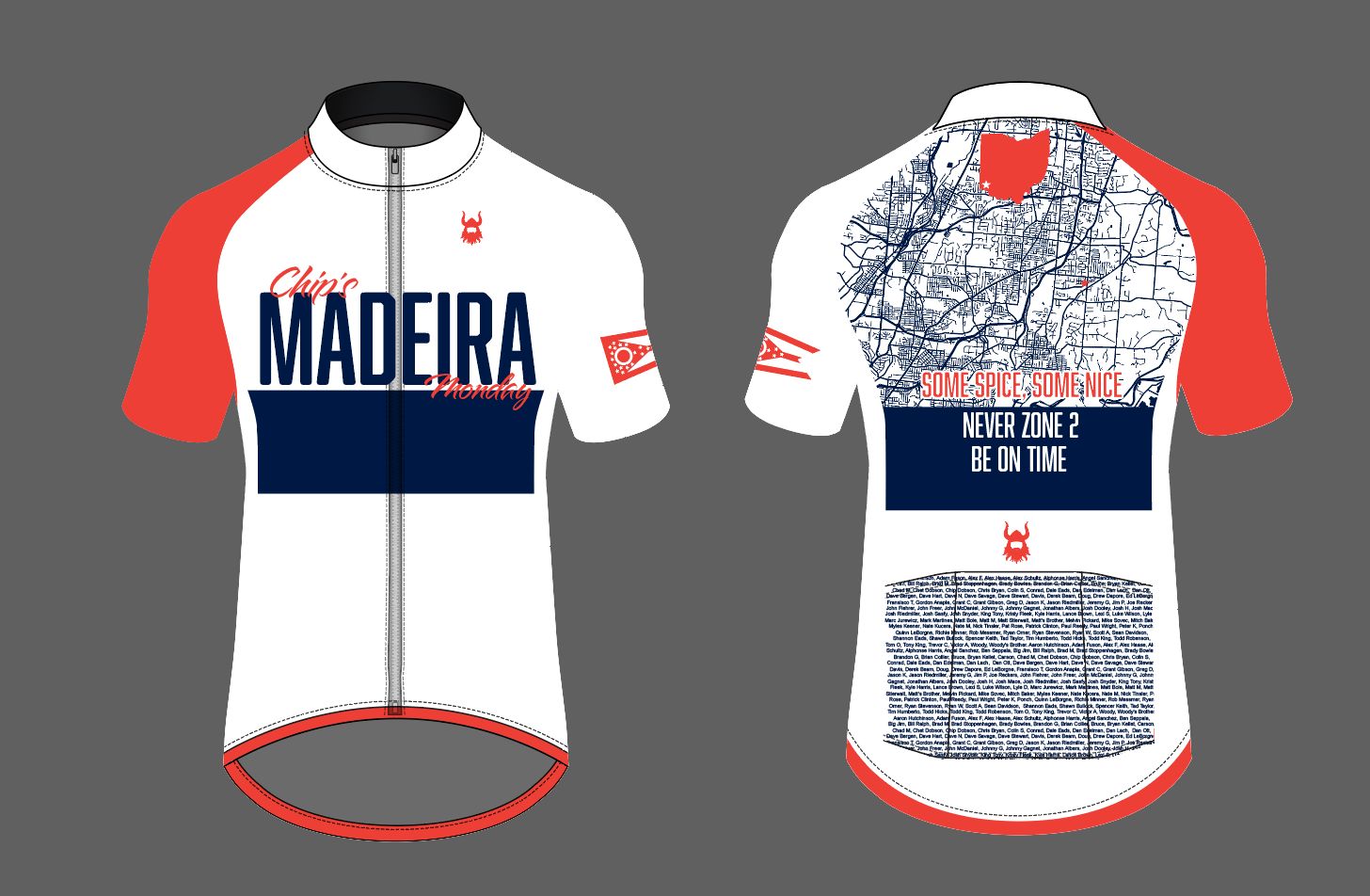 Maderia Monday White Jersey