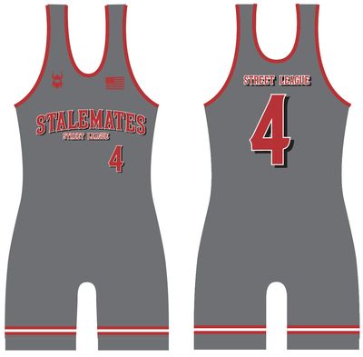Stalemates Grey Street League 4 Singlet